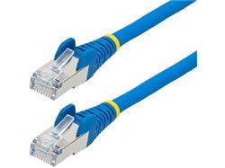 STARTECH 75FT BLUE CAT6A ETHERNET CABLE, SNAGLESS RJ45, 10G, 100W POE, S/FTP, LSZH, 27AWG PURE BARE COPPER, 500MHZ, SHIELDED NE