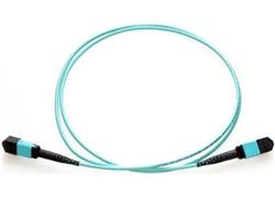 Axiom MPO Female to MPO Female Multimode OM4 50/125 Fiber Optic Cable - 7m