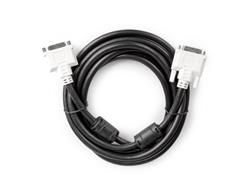 ROCSTOR 10 FT DVI-D DUAL LINK MONITOR EXTENSION CABLE-M/F-DVI-D (25 PIN) MALE-DVI-D (25 PIN) FEMALE -FERRITE CORE ELIMINATES EM