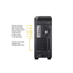 SUPERMICRO A+ SuperWorkstation (M12SWA-TF, CSE-GS7A-2000B) AMD Ryzen Threadripper PRO 5975WX  32C/64T, 32GB DDR4-3200  2Rx4 RDI