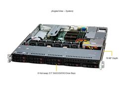 SUPERMICRO UP 1U SuperServer (SE-113MFTS-0RCNBP-1P) Intel Xeon E-2478 Processor 8C/16T, 32GB DDR5-4800 2RX8 (16Gb) ECC UDIMM, S