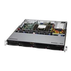 SUPERMICRO 1U Mainstream Super Server (X12SPO-F, CSE-813MF2TQC-505CB) Intel Xeon Gold 5317 12C/24T, 16GB DDR4-3200 2Rx8 RDIMM, 