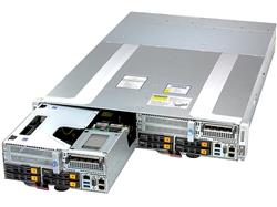 SUPERMICRO GrandTwin SuperServer 2U2N  (SYS-212GT-DNAF) Intel Xeon 6979P 120C/240T, 96GB DDR5-6400 2Rx4 (24Gb) ECC RDIMM ( x24)