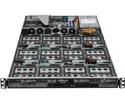 ASROCK 1U Barebone Server - (1U12L-C3758/4L RPSU)