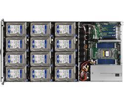 Serveur barebone ASROCK 1U monoprocesseur (1U12XL-EPYC/2T2E)
