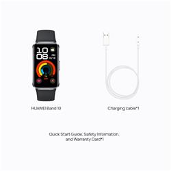HUAWEI Band 10, noir mat