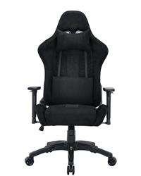 CORSAIR TC100 Fabric Gaming Chair, Relaxed Fit, Black(Open Box)