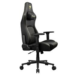 COUGAR Defensor Gold Gaming Chair Black/ Gold Leatherette