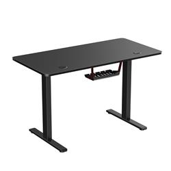 iCAN Electric Height Adjustable Desk, 120*60*73-118cm, 16mm Wooden Tabletop, Memories and Reminder, Cup Holder, Headset Holder 