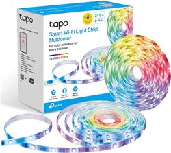 TP-Link Tapo RGBIC Smart LED Light Strip, 100 Color Zones RGBIC, Sync-to-Sound, 32.8ft Wi-Fi LED Strip Works w/Alexa & Google, 