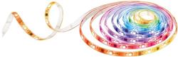 TP-Link Tapo RGBIC Smart LED Light Strip, 50 Color Zones RGBIC, Sync-to-Sound, 16.4ft Wi-Fi LED Strip Works w/ Apple Home Kit, 