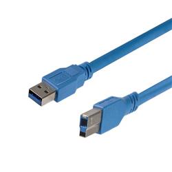 StarTech 6 ft SuperSpeed USB 3.0 Cable A to B Blue (USB3SAB6)