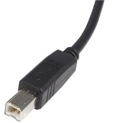 StarTech USB 2.0 Certified A to B Cable - M/M 6ft (USB2HAB6)