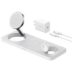Anker MagGo Qi2 3-in-1 Pad 15W Wireless Charging Station(Open Box)