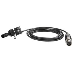 SHURE WL185M Low-Profile Cardioid Lavalier Microphone, Black