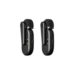SHURE Micro Lavalier (2) MoveMic avec étui de chargement, Noir