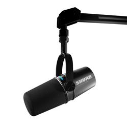 SHURE MV7i Smart Microphone & Interface, Black