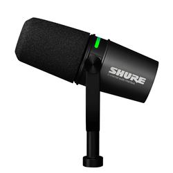 SHURE MV7i Smart Microphone & Interface, Black