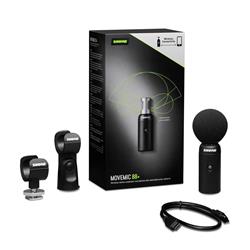 SHURE MoveMic 88+ Microphone sans fil, Noir