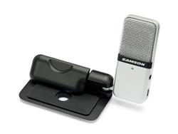 SAMSON Go Mic Portable USB Condenser Microphone, Silver