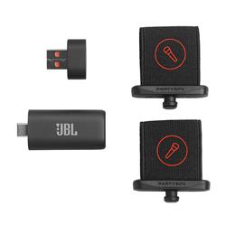 JBL EasySing Mics Deux microphones alimentés par l’IA, Noir