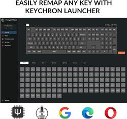 Keychron K10 Max Pleine grandeur Clavier Interrupteurs tactiles(Open Box)