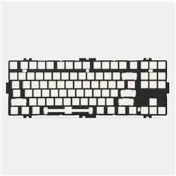 DROP CSTM80 Switch Plate, FR4, Black