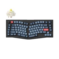 Keychron V10 Max Swappable RGB Backlight Banana Switch - Black - Knob Version