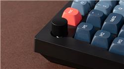 Keychron V10 Max Swappable RGB Backlight Banana Switch - Black - Knob Version