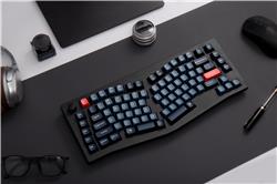 Keychron V10 Max Swappable RGB Backlight Banana Switch - Black - Knob Version