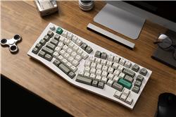 Keychron Q10 Max Swappable RGB Backlight Knob Version - Barebone - White