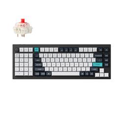 Keychron Q12 Max Swappable RGB Backlight Red Switch Knob Version - Black