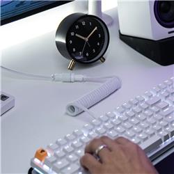 Glorious Câble de clavier spiralé - Blanc fantôme (GLO-KB-ACC-CBL-COIL-GWHT)