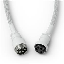 Glorious Câble de clavier spiralé - Blanc fantôme (GLO-KB-ACC-CBL-COIL-GWHT)