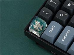 Keychron Artisan Keycap Whelk - Blue Resin SA Keycaps
