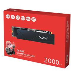 Carte graphique ADATA XPG GAMMIX S50 CORE 2 To M.2 PCIe Gen (SGAMMIXS50C-2000G-CS)
