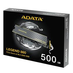ADATA LEGEND 860 500GB PCIe Gen4 x4 M.2 2280 (SSD)