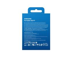 Samsung P7 2TB USB4 Gen 3x2 (40Gbps) Black External SSD
