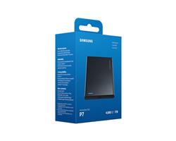 Samsung P7 1TB USB4 Gen 3x2 (40Gbps) Black External SSD