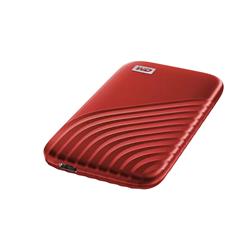 WD My Passport 1 To USB 3.2 Gen 2 rouge SSD externe