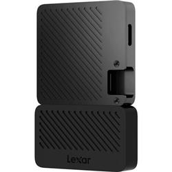 Lexar Professional Go Portable SSD with Hub, SL400(Model), 1TB, Black,(LSL400S002T-RNBNU)