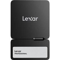 Lexar Professional Go Portable SSD with Hub, SL400(Model), 1TB, Black,(LSL400S002T-RNBNU)