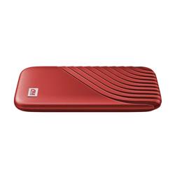 WD My Passport 1 To USB 3.2 Gen 2 rouge SSD externe