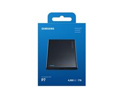 Samsung P7 1TB USB4 Gen 3x2 (40Gbps) Black External SSD
