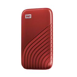 WD My Passport 1 To USB 3.2 Gen 2 rouge SSD externe