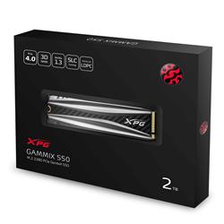 Adata XPG GAMMIX S50 2To SSD interne M.2 PCIe Gen 4x4 NVMe à mémoire 3D NAND