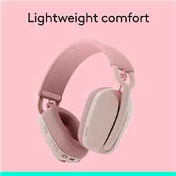 Logitech Zone Vibe 100 Écouteurs sans fil légers  - Rose