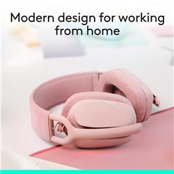 Logitech Zone Vibe 100 Écouteurs sans fil légers  - Rose