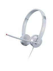 LENOVO 100 Stereo Analog Headset - Cloud Grey