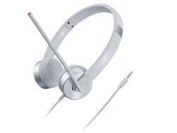 LENOVO 100 Stereo Analog Headset - Cloud Grey